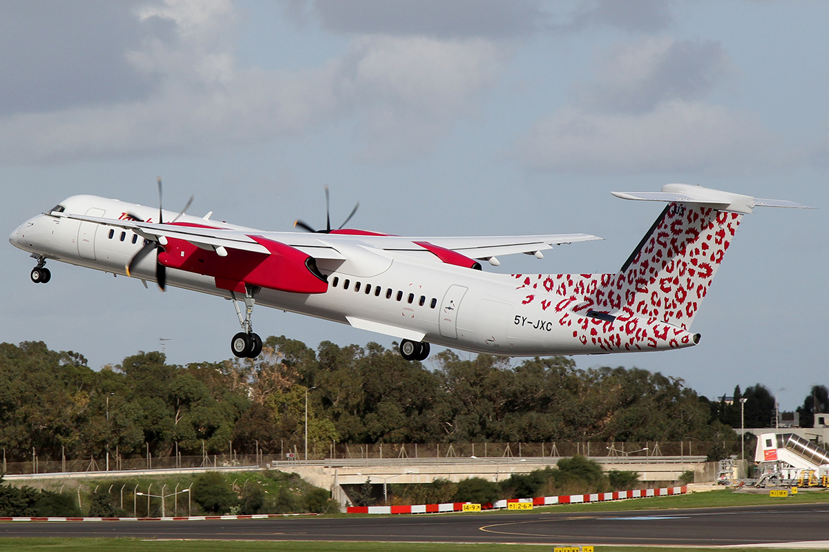 5Y-JXC · Bombardier Dash 8-Q402 · (MLA / LMML)