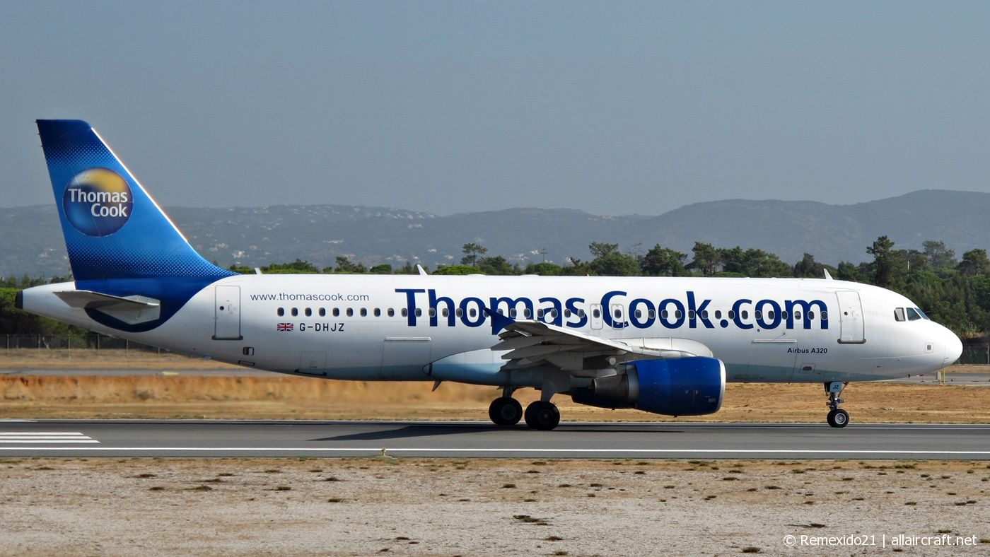 G-DHJZ · Airbus A320-214 · (FAO / LPFR)