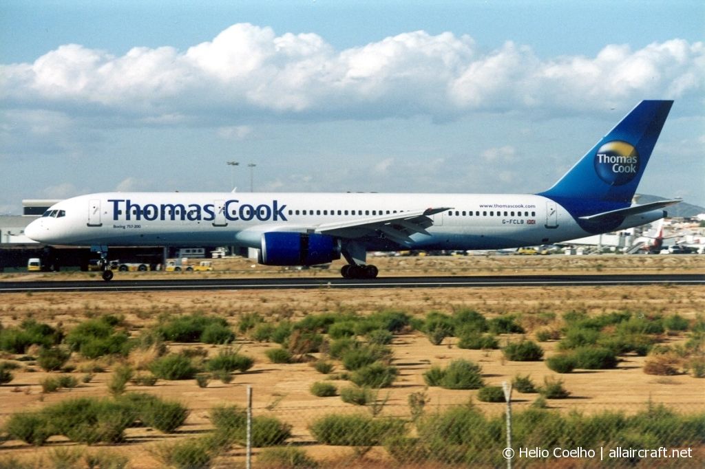 G-FCLB · Boeing 757-28A · (FAO/LPFR)