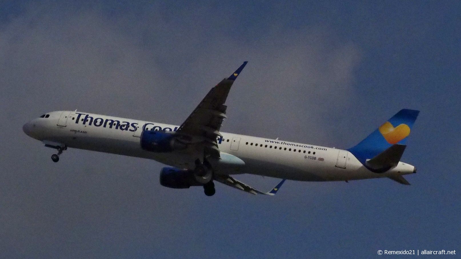 G-TCDB (54603) 2013 Airbus A321-211(WL)