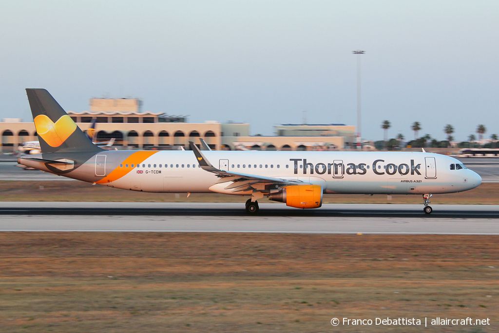 G-TCDM · Airbus A321-211(WL) · (MLA / LMML)