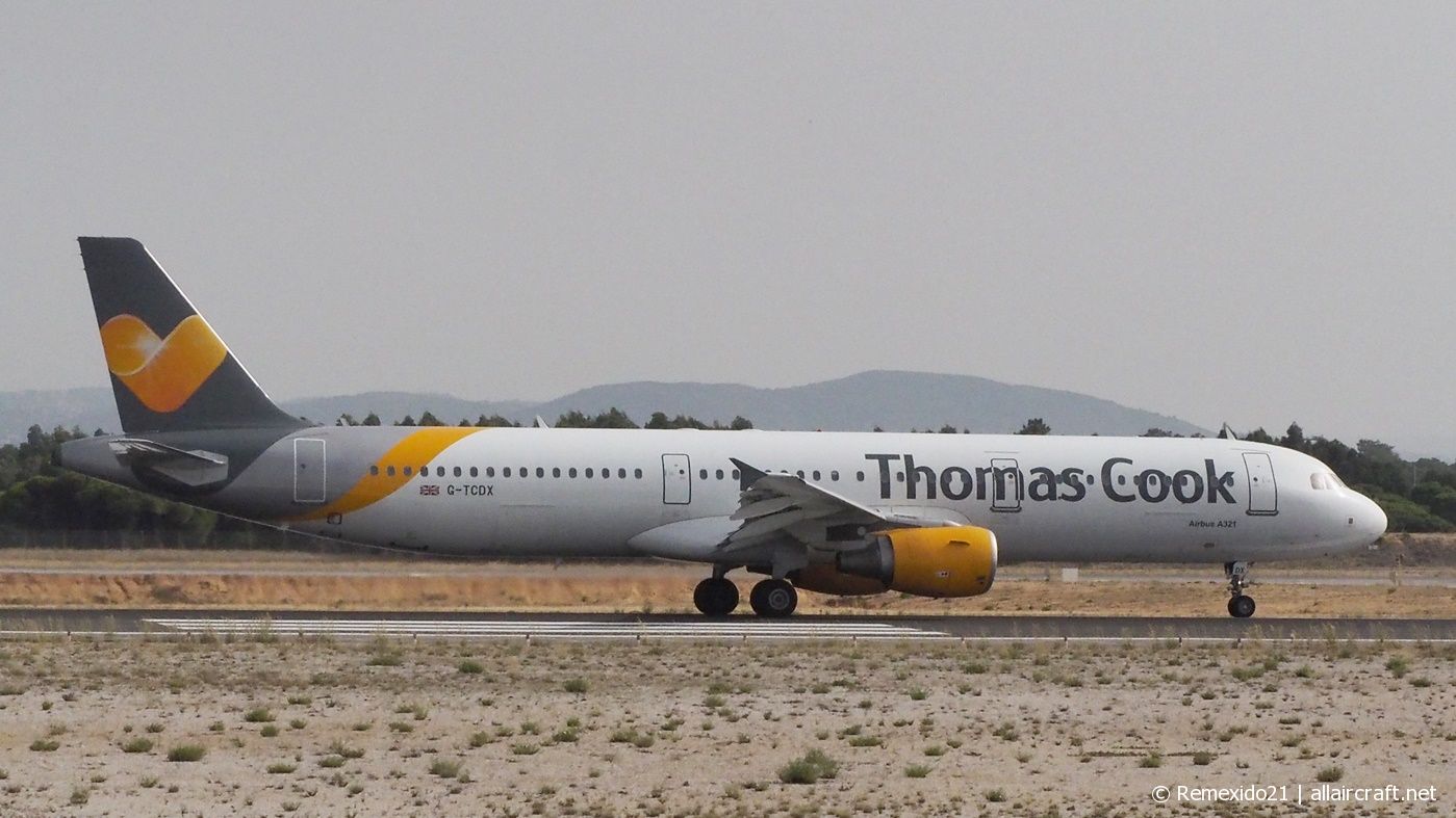 G-TCDX · Airbus A321-211 · (FAO / LPFR)