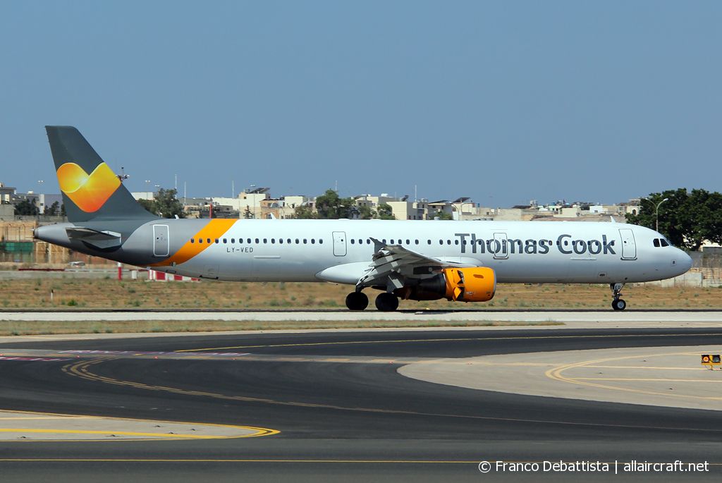 LY-VED (3334) 2007 Airbus A321-211