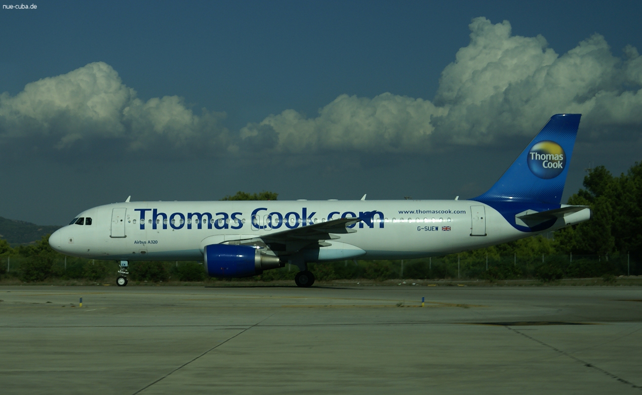 G-SUEW · Airbus A320-214 · (PMI / LEPA / LESJ)
