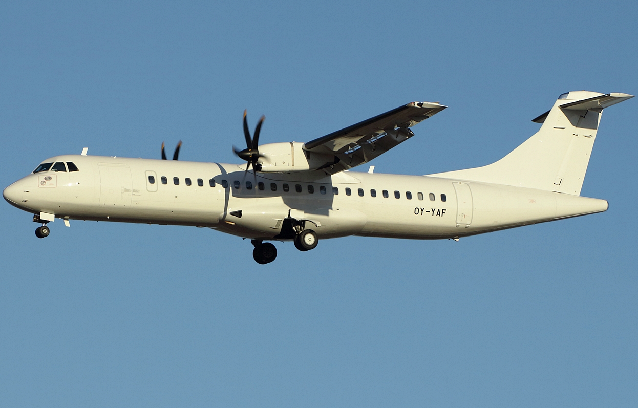 OY-YAF · ATR-72-500 · (LPA / GCLP)