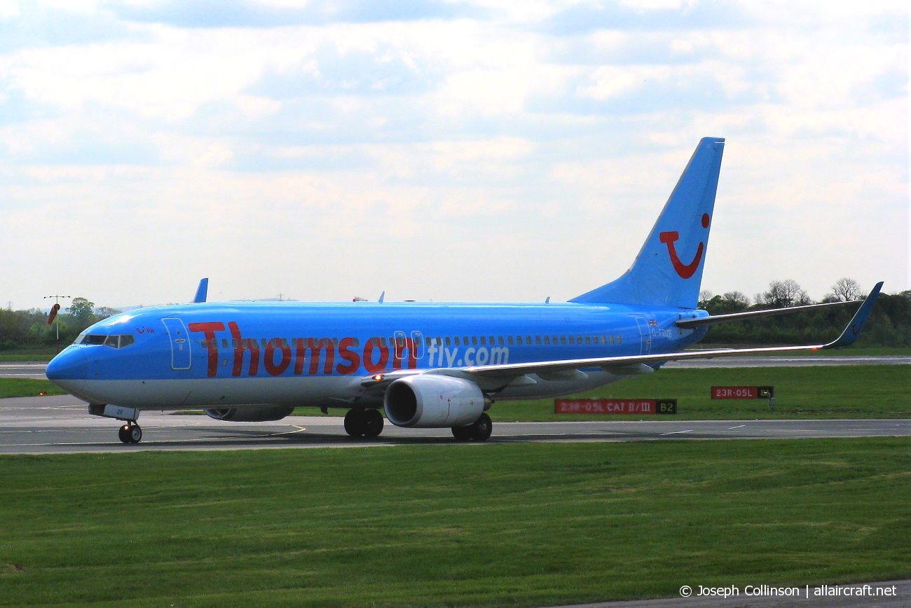 G-FDZE (35137) 2007 Boeing 737-8K5(WL)