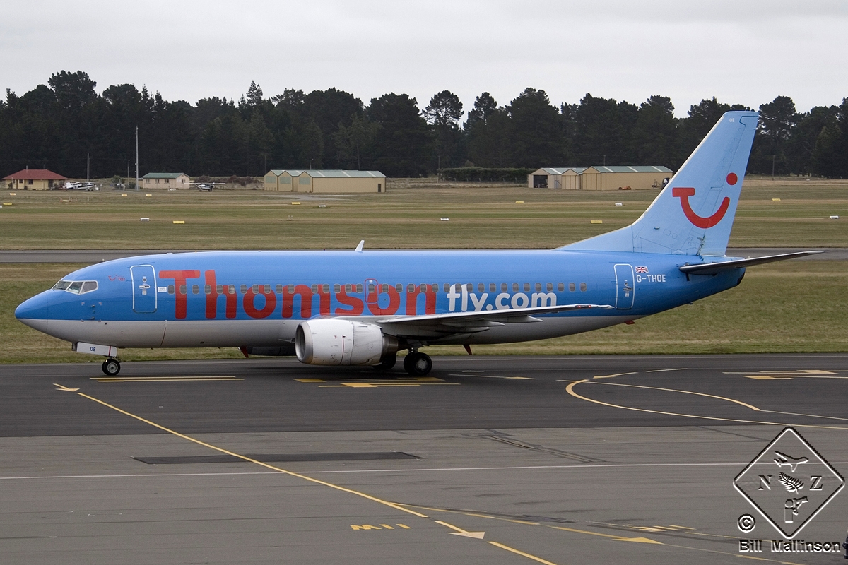 G-THOE · Boeing 737-3Q8 · (CHC / NZCH)
