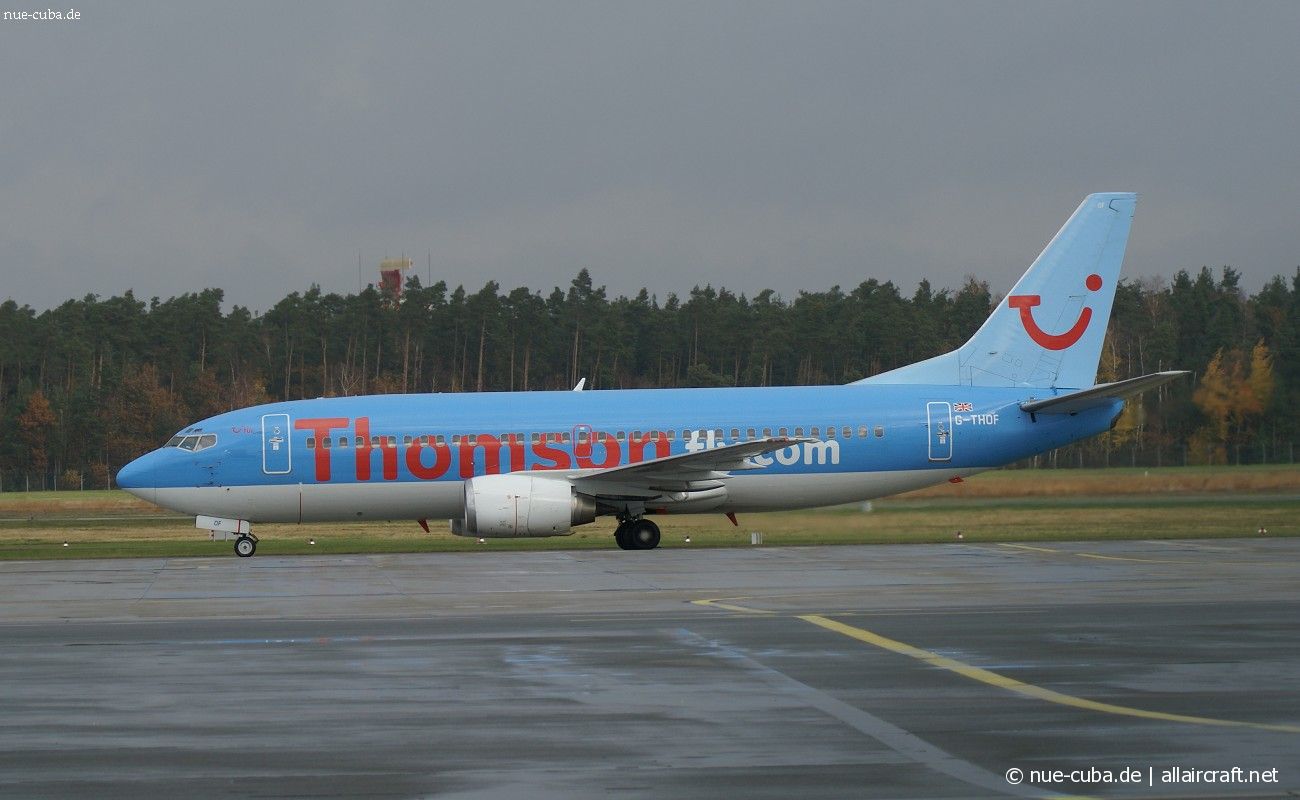 G-THOF · Boeing 737-3Q8 · (NUE / EDDN)