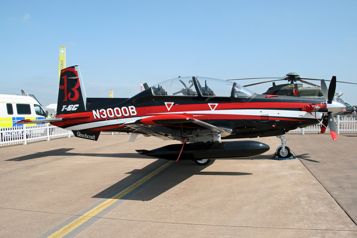 N3000B · Raytheon T-6B Texan II · (FFD / EGVA)