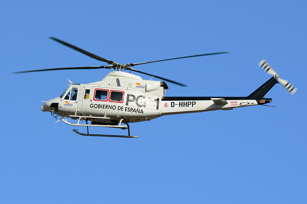 D-HHPP · Bell 412 · (LPA / GCLP)