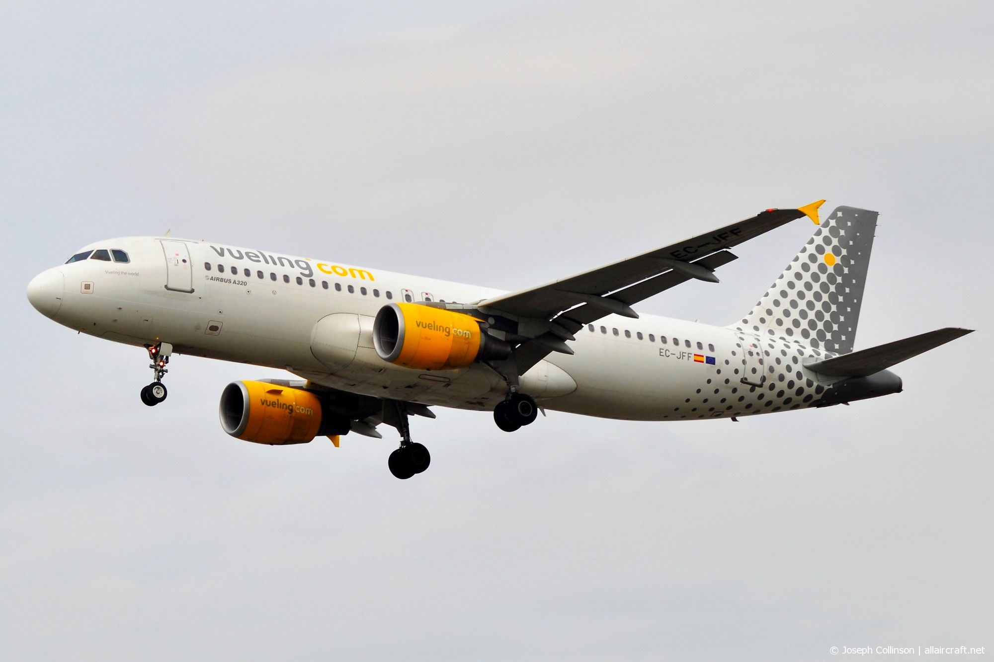EC-JFF · Airbus A320-214 · (LHR / EGLL)