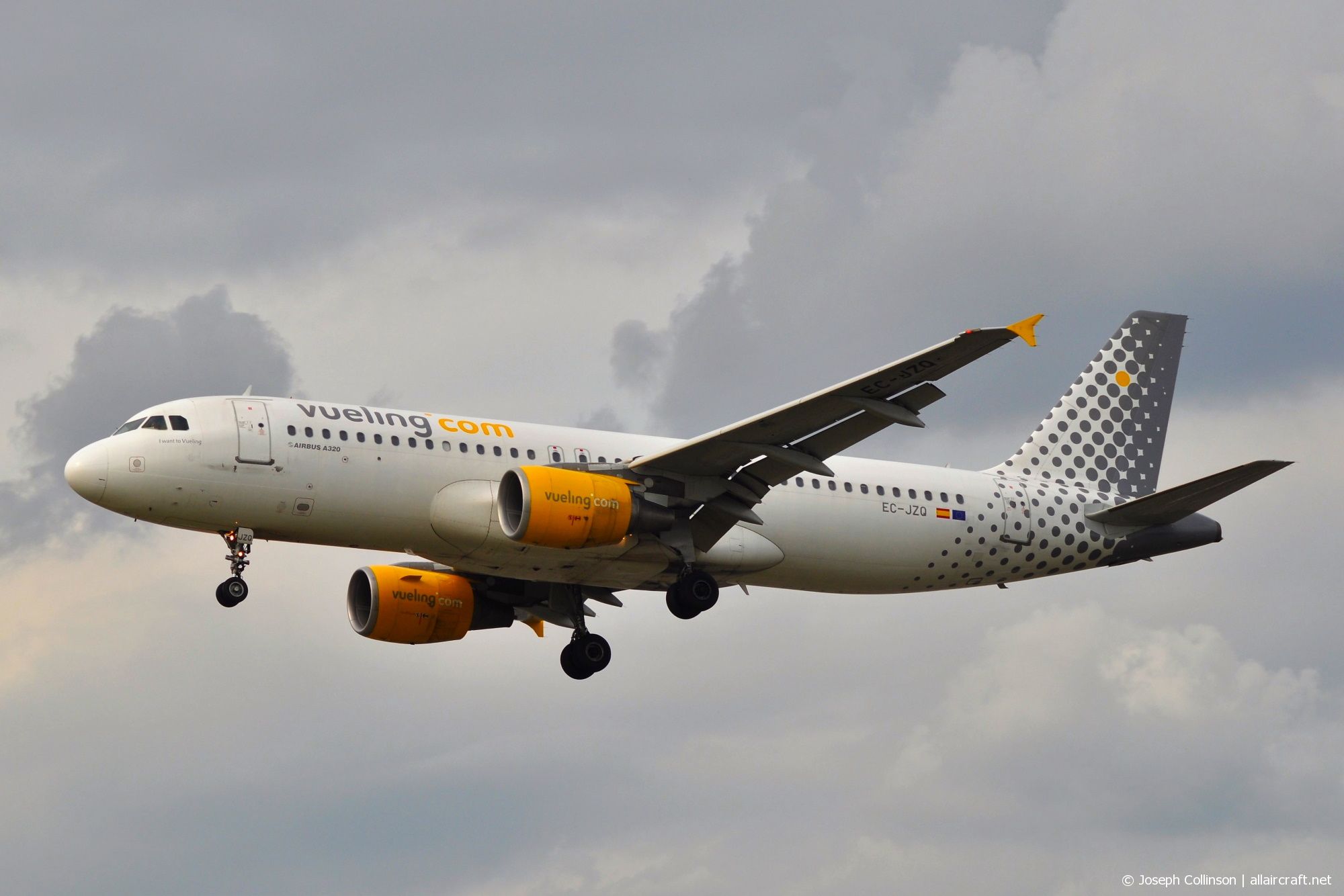 EC-JZQ · Airbus A320-214 · (LHR / EGLL)