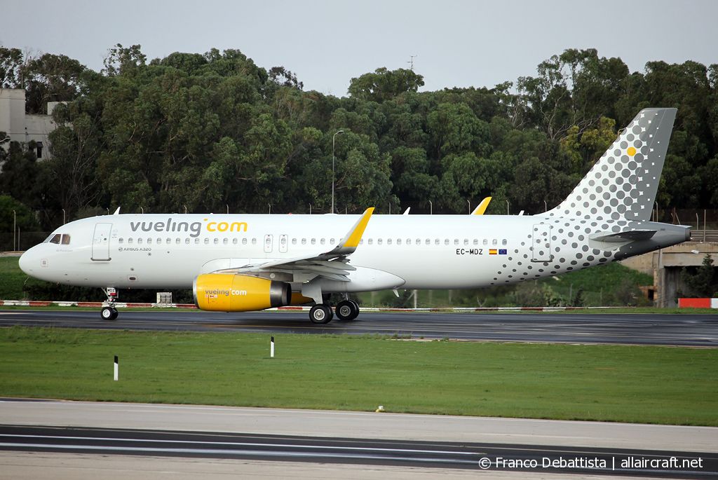 EC-MDZ · Airbus A320-232(WL) · (MLA / LMML)