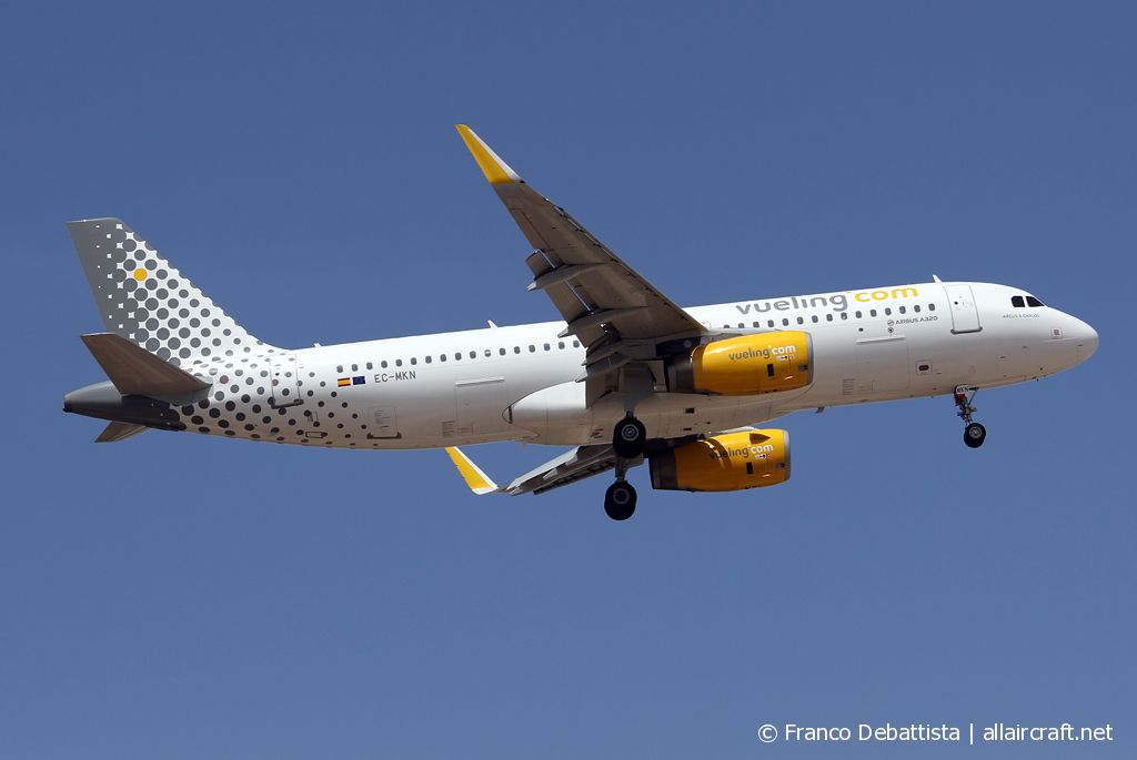 EC-MKN · Airbus A320-232(WL) · (MLA / LMML)