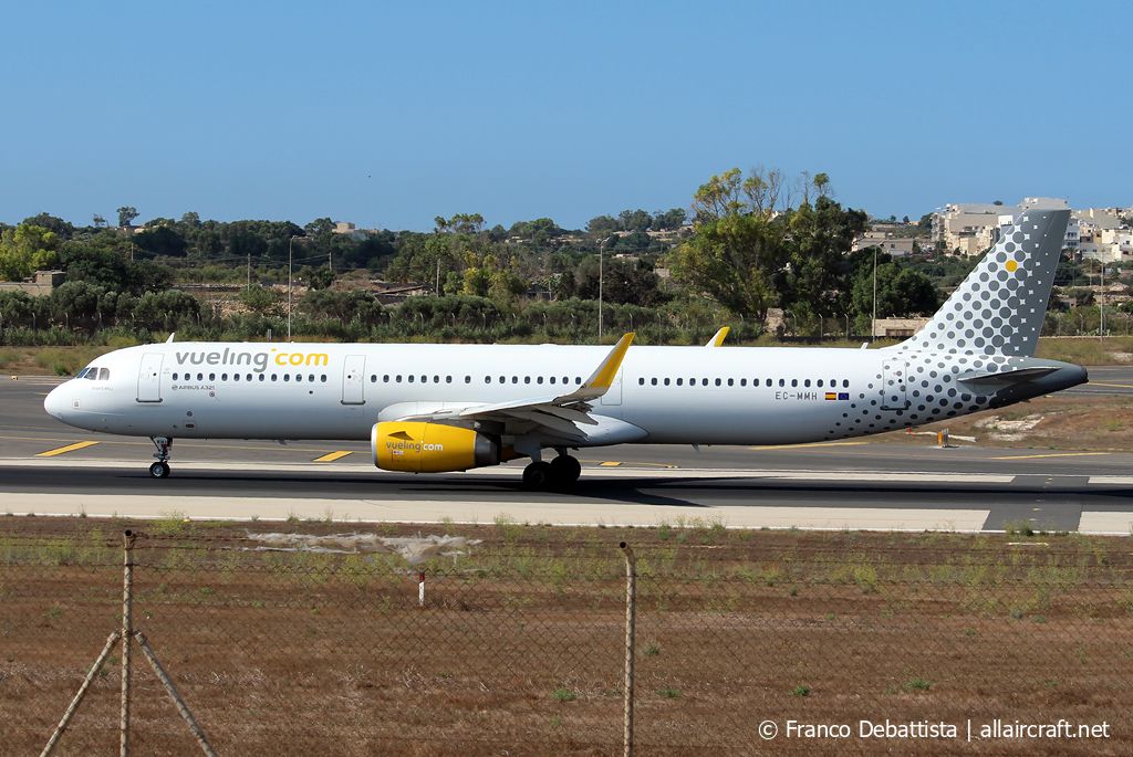 EC-MMH · Airbus A321-231(WL) · (MLA / LMML)