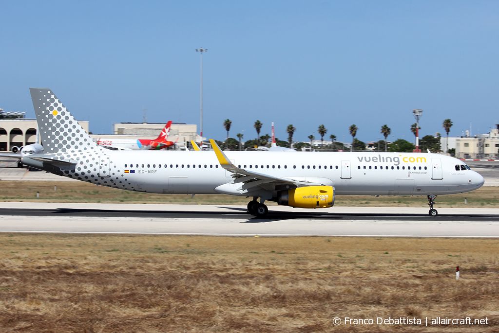EC-MRF · Airbus A321-231 · (MLA / LMML)