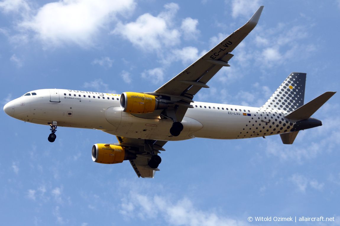 EC-LVU · Airbus A320-214(WL) · (FCO / LIRF)