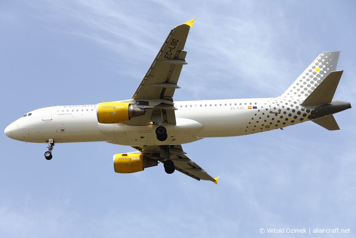 EC-LOC · Airbus A320-214 · (FCO / LIRF)