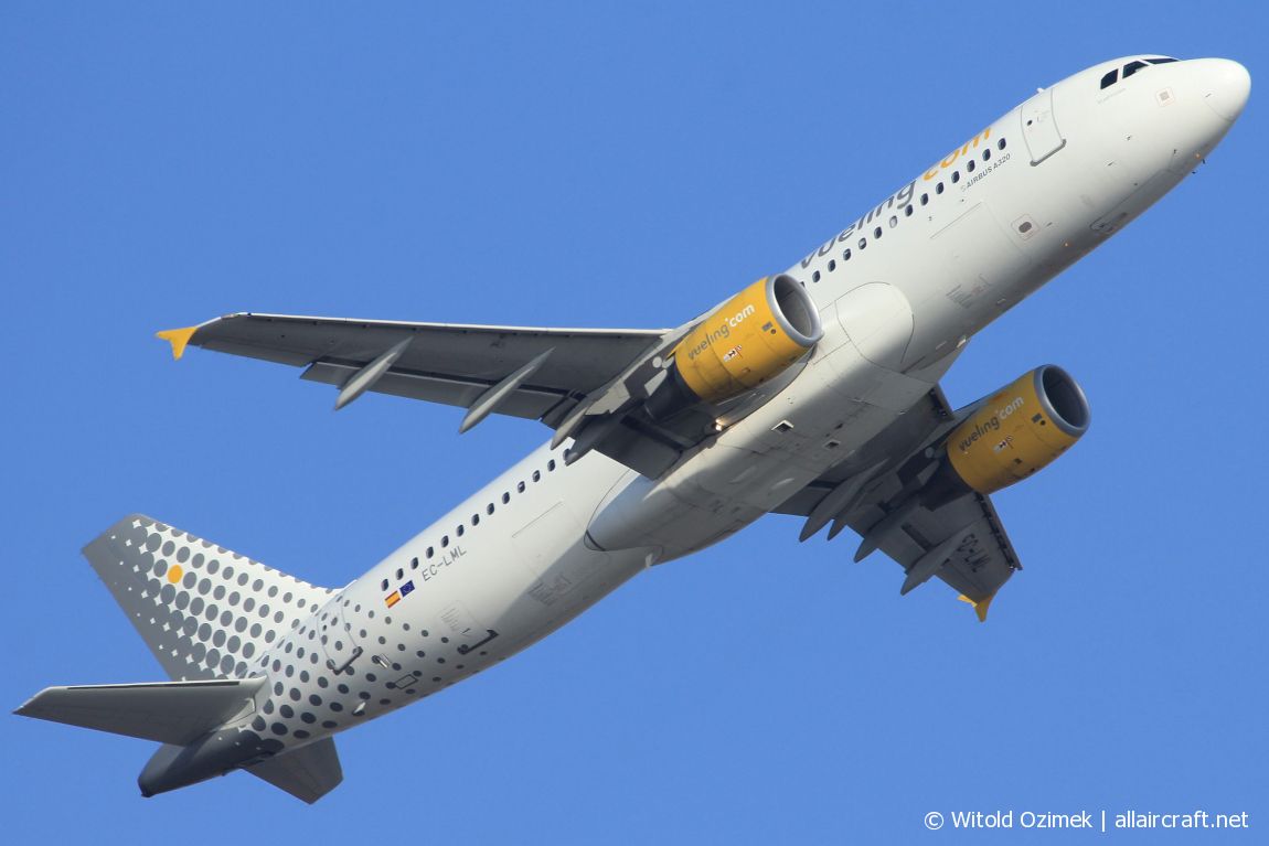 EC-LML · Airbus A320-214 · (FCO / LIRF)