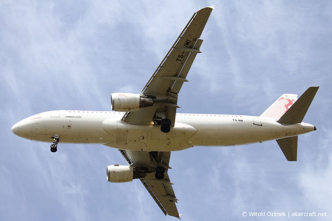 TS-IMI · Airbus A320-211 · (FCO / LIRF)
