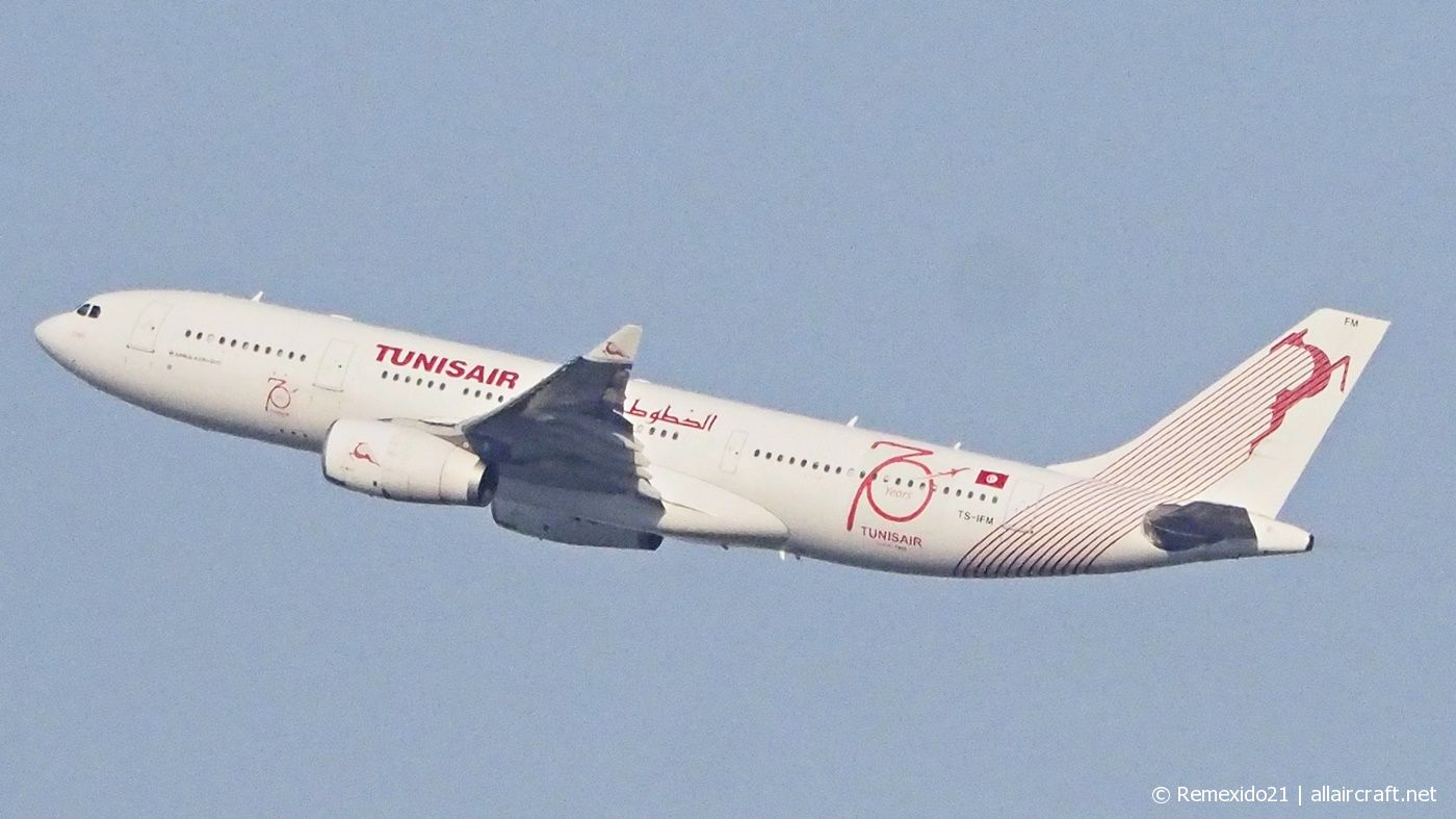 TS-IFM · Airbus A330-243 · (TUN / DTTA)