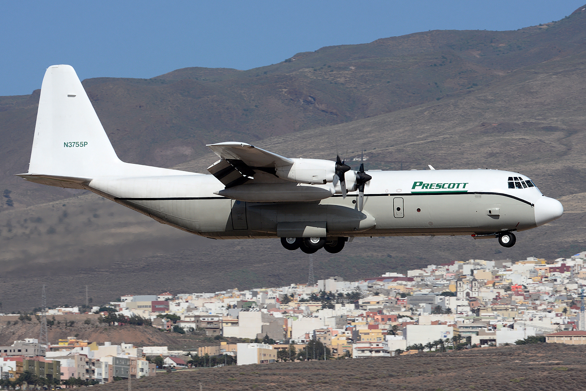N3755P, (cn 382-5032), Lockheed L-100-30 Hercules
