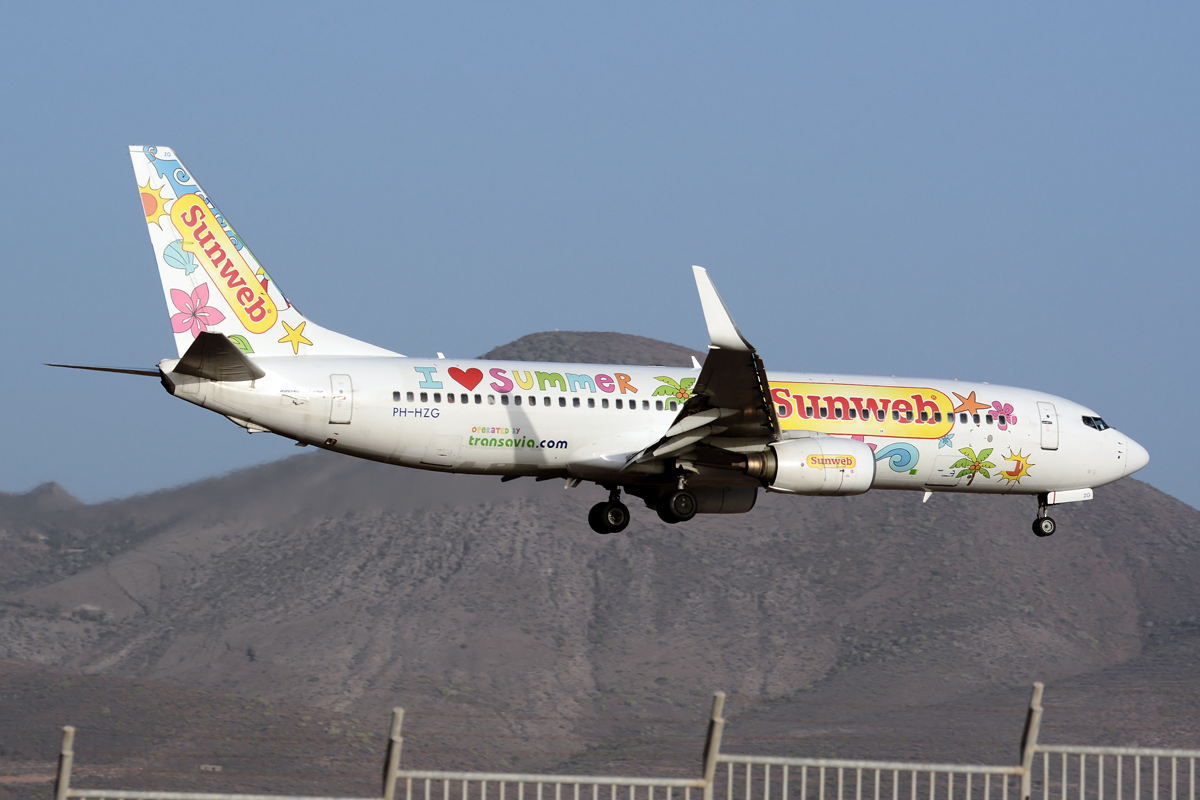 PH-HZG · Boeing 737-8K2(WL) · (LPA / GCLP)