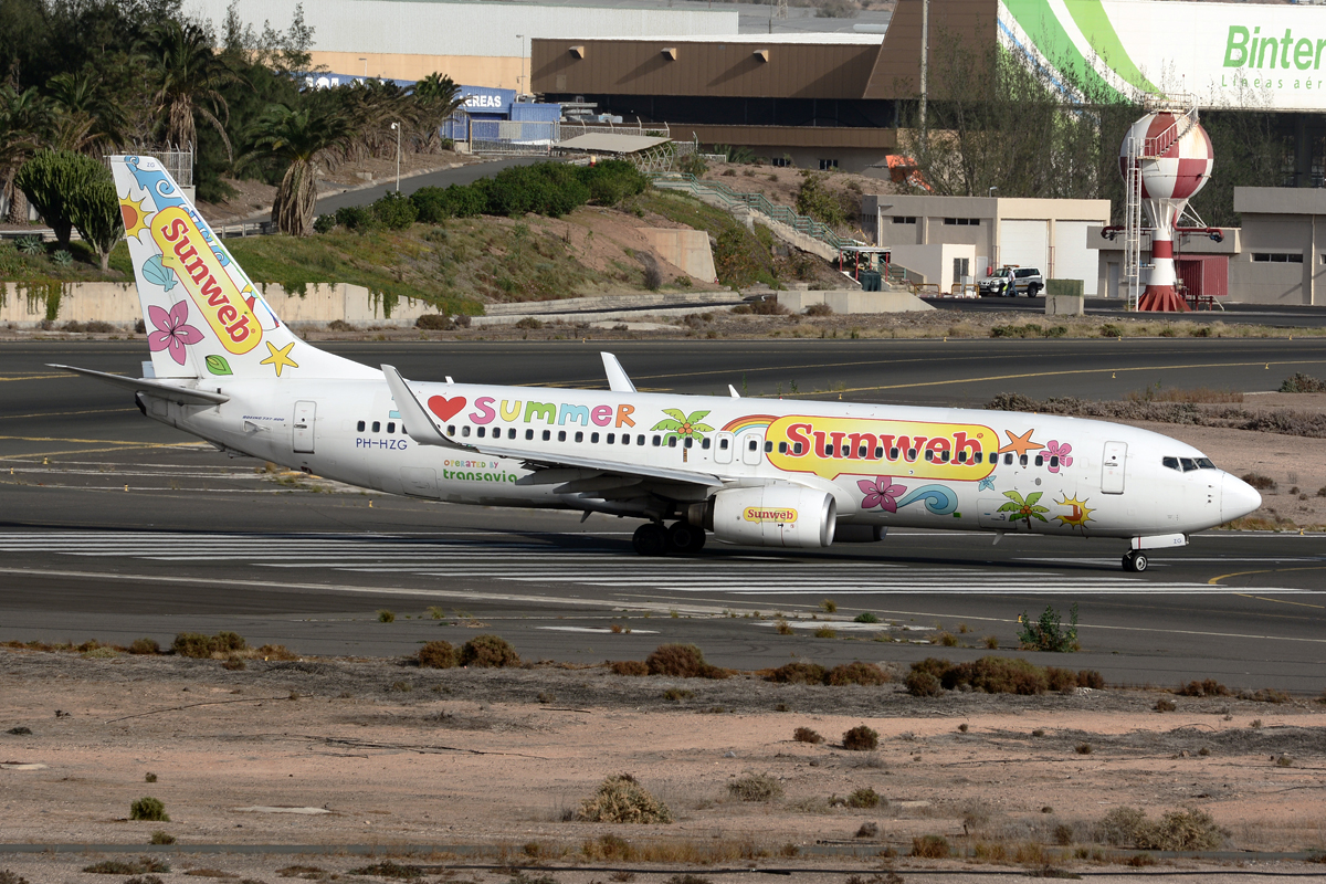 PH-HZG · Boeing 737-8K2(WL) · (LPA / GCLP)