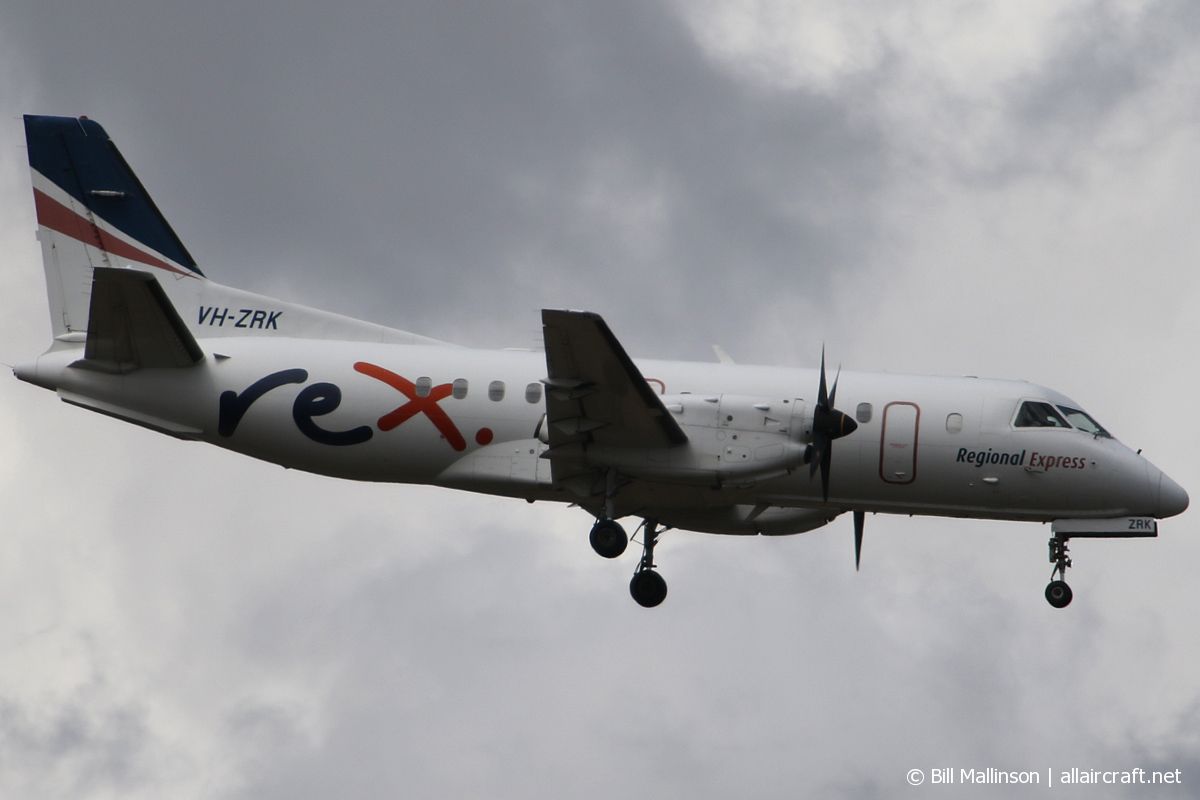 VH-ZRK · Saab 340B · (PER / YPPH)