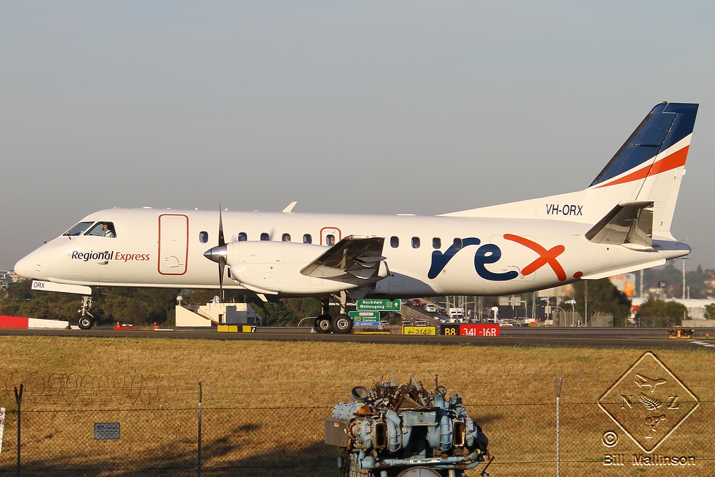 VH-ORX · Saab 340B · (SYD / YSSY)
