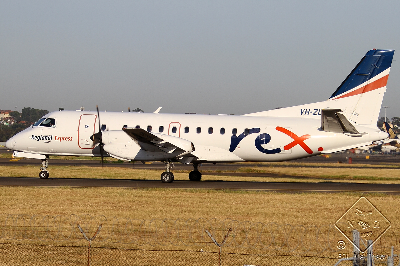 VH-ZLF · Saab 340B · (SYD / YSSY)