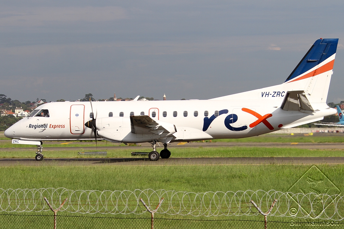 VH-ZRC · Saab 340B · (SYD / YSSY)