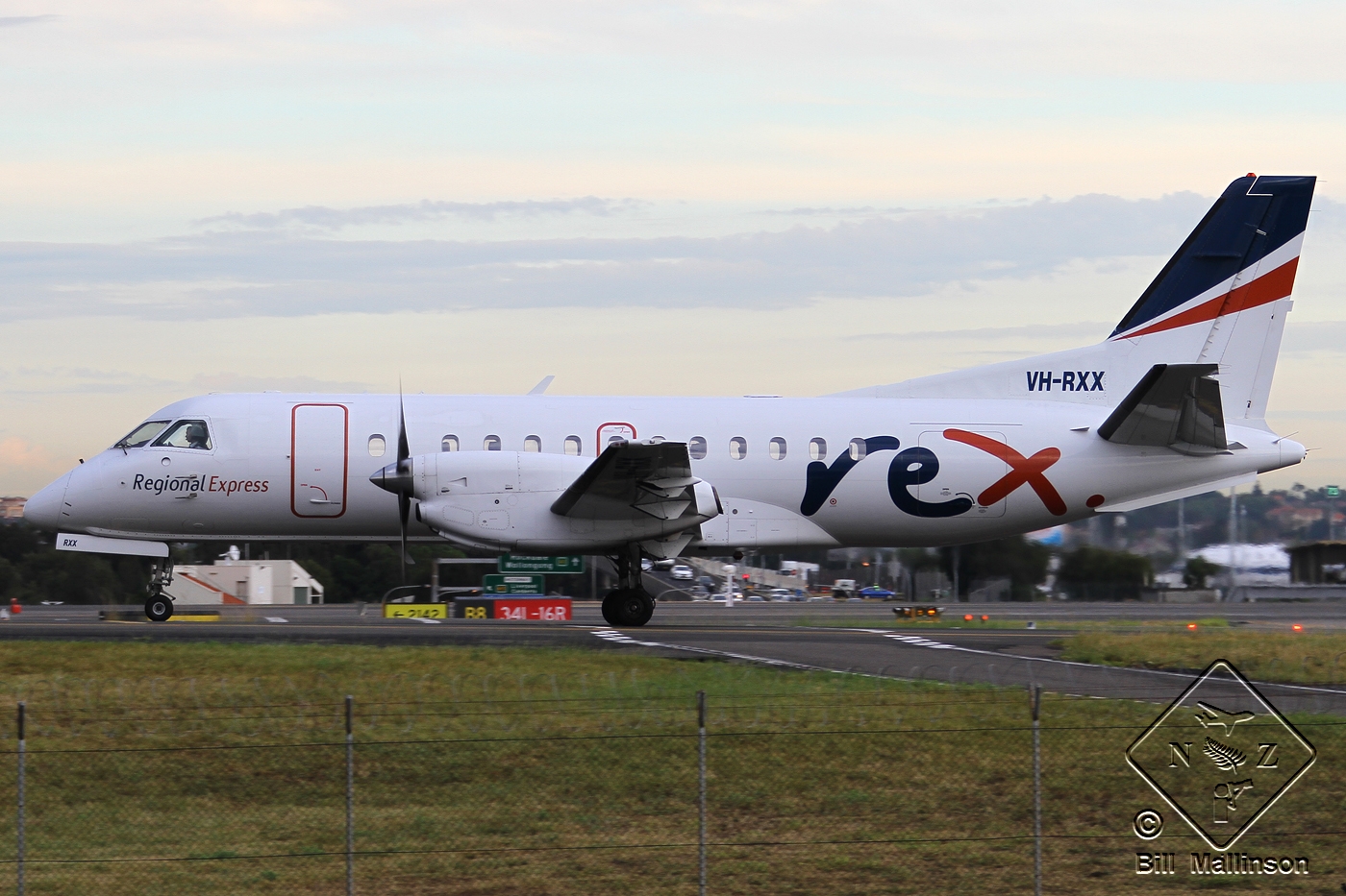VH-RXX · Saab 340B · (SYD / YSSY)