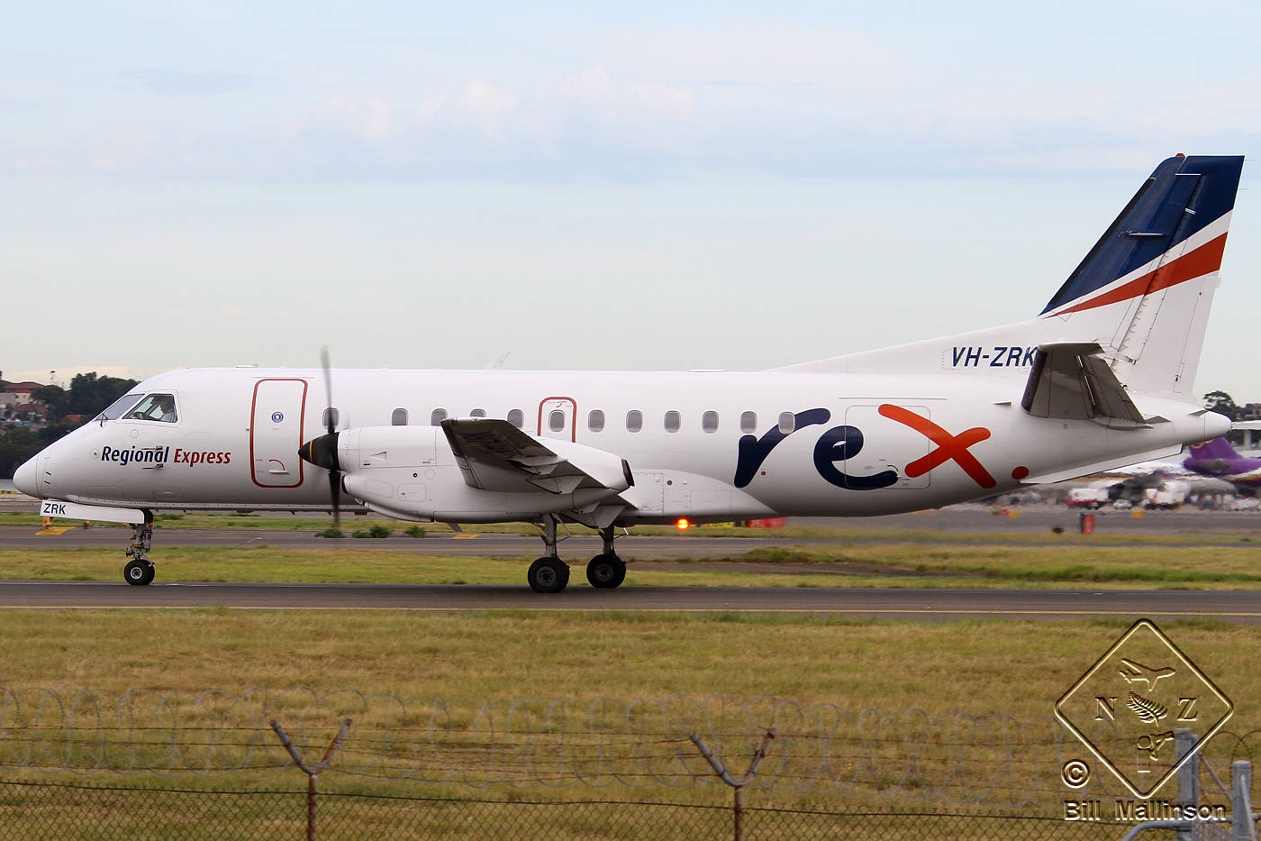 VH-ZRK · Saab 340B · (SYD / YSSY)