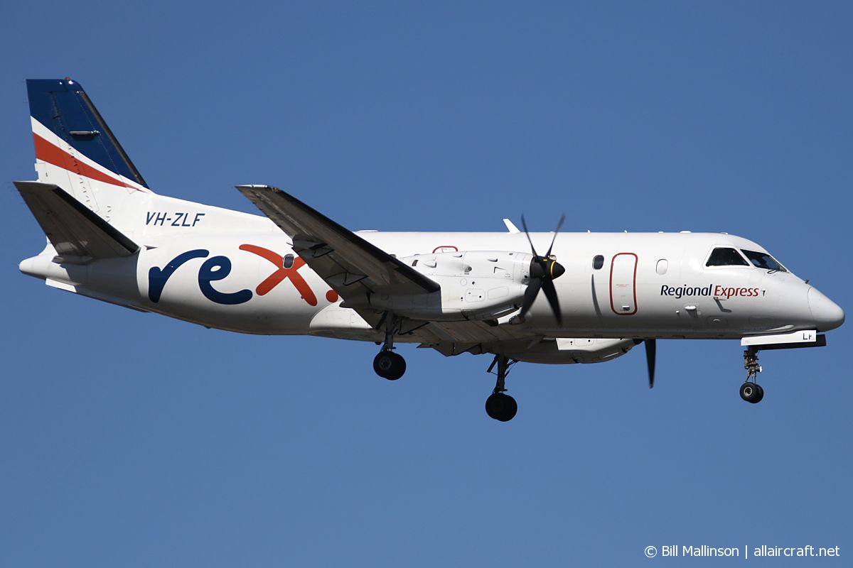 VH-ZLF · Saab 340B · (SYD / YSSY)