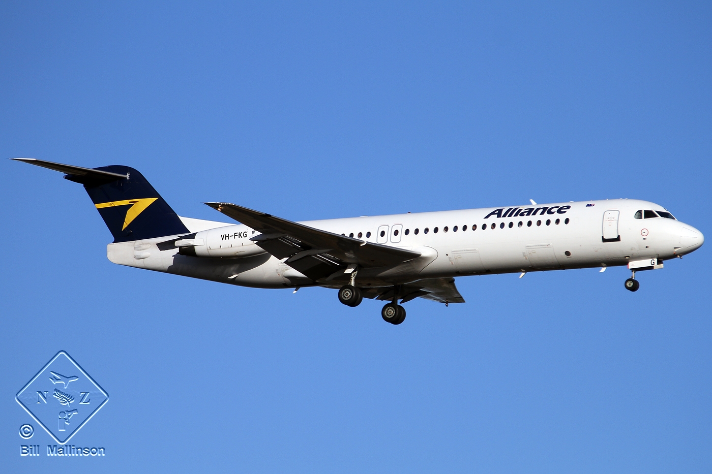 VH-FKG · Fokker 100 · (PER / YPPH)