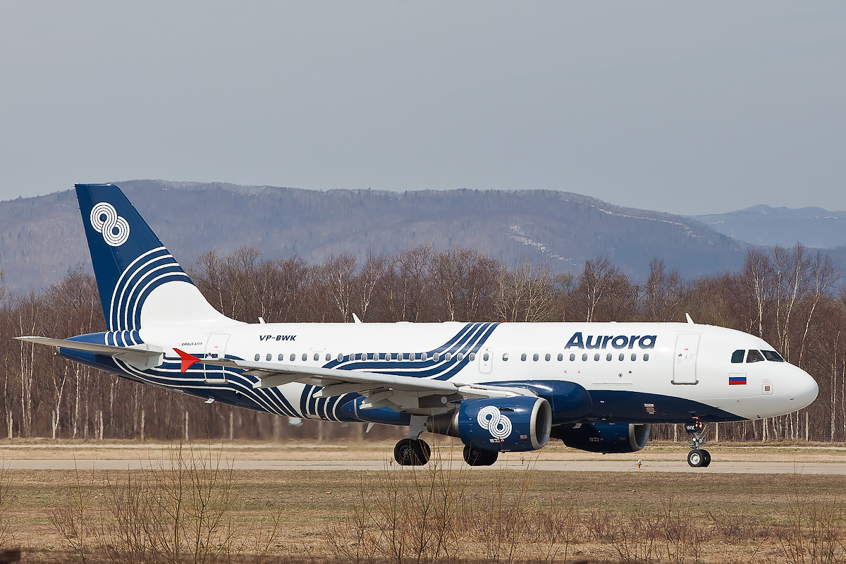 VP-BWK (cn 2222) Airbus A319-111