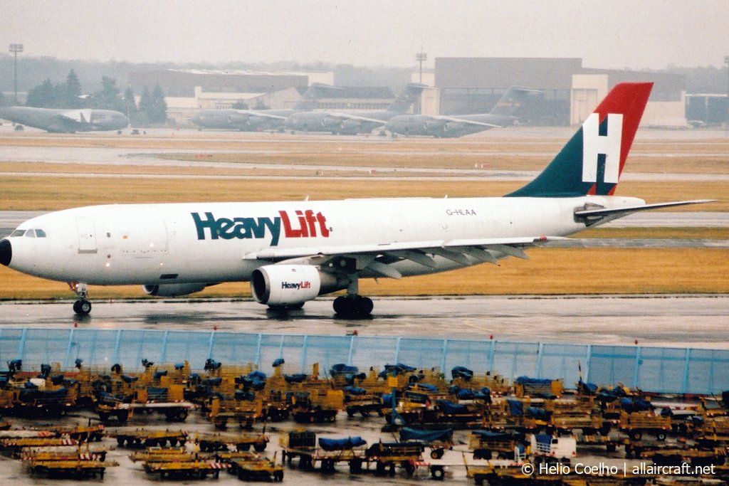 G-HLAA · Airbus A300B4-203(F) · (FRA / EDDF)