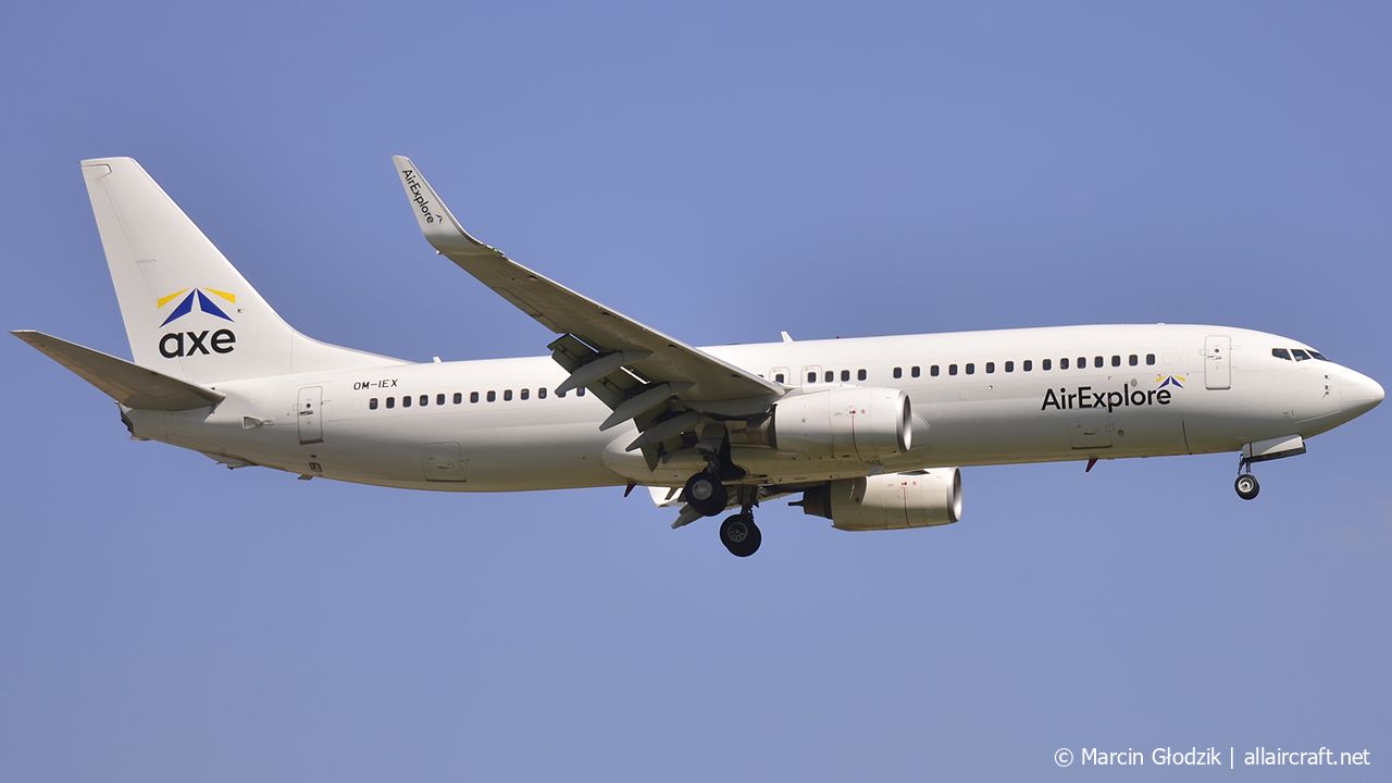OM-IEX · Boeing 737-8BK(WL) · (KRK / EPKK)