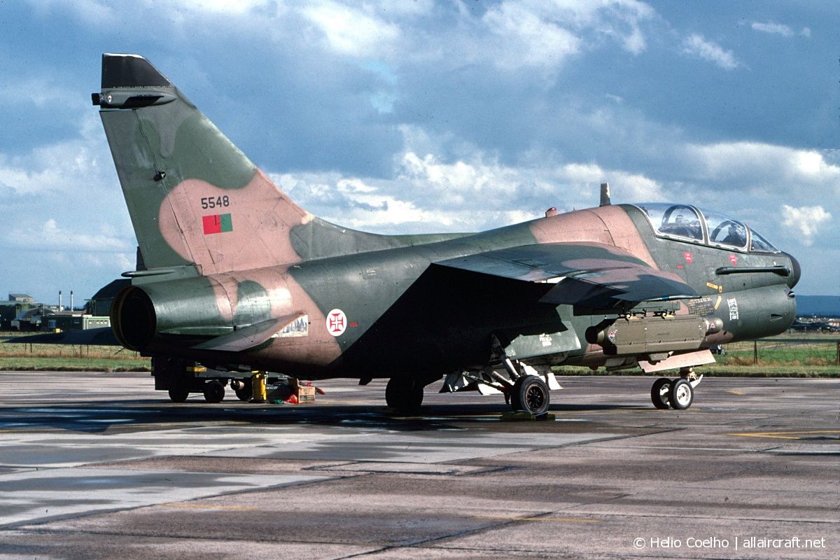 5548 · LTV TA-7P Corsair II · (LMO / (EGQS)