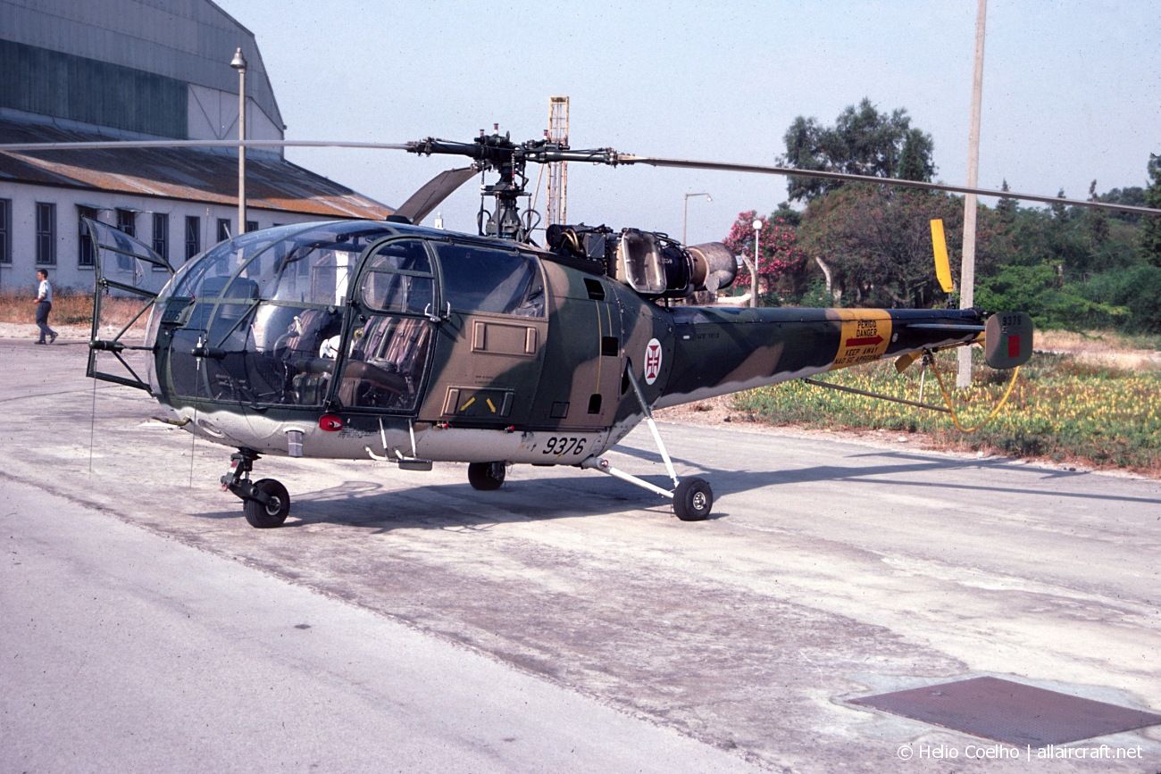 9376 · Aerospatiale SA-316B Alouette III · (LPMT)