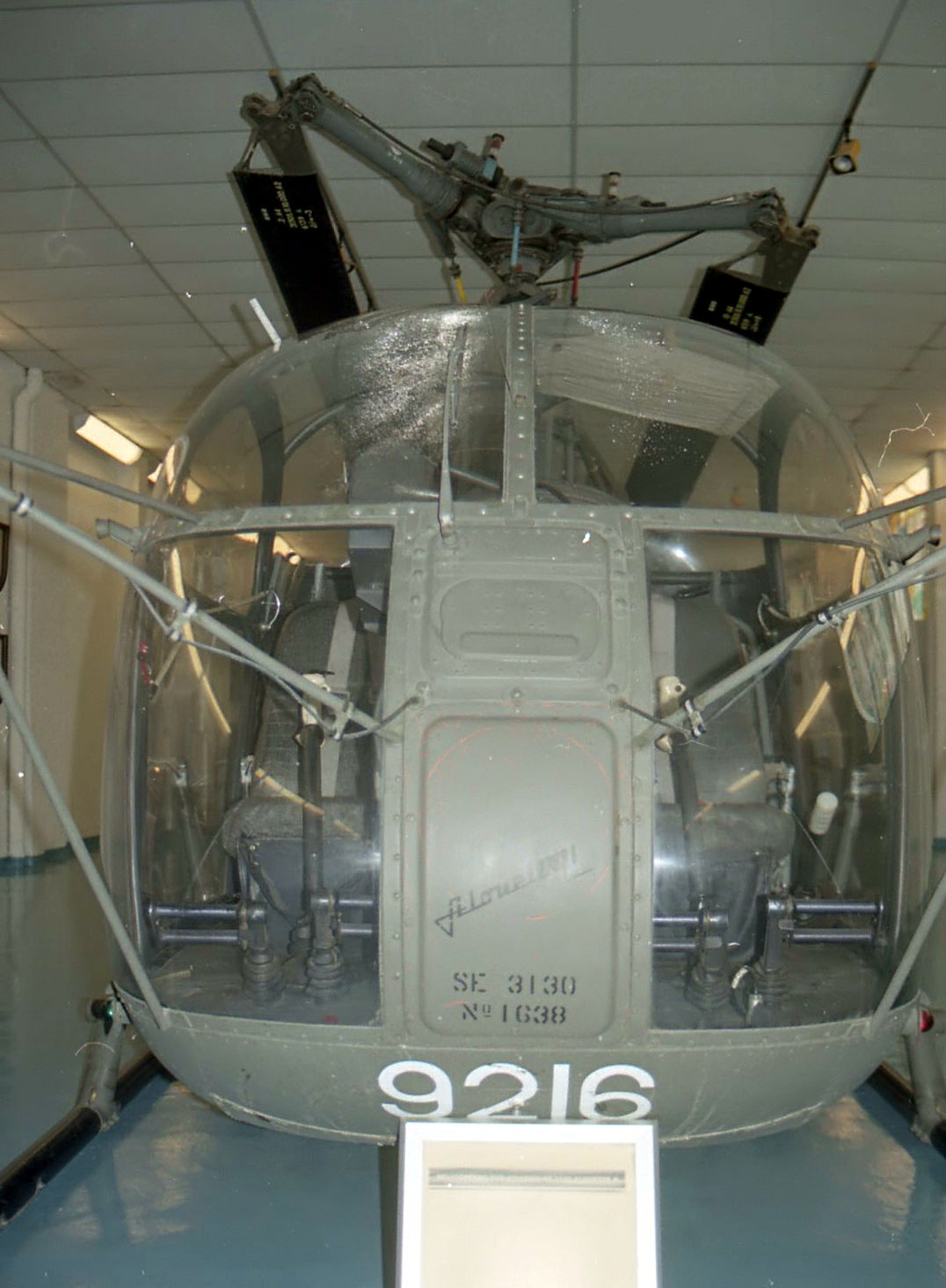 9216 · Sud SE-3130 Alouette II · (LPAR)
