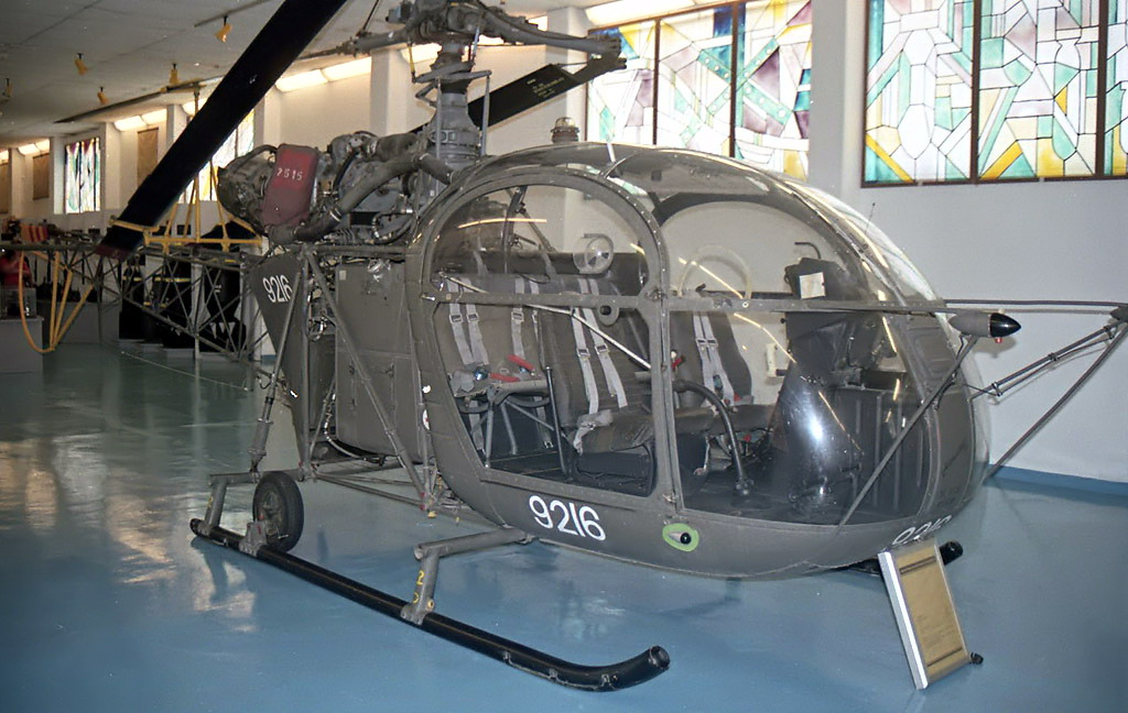 9216 · Sud SE-3130 Alouette II · (LPAR)