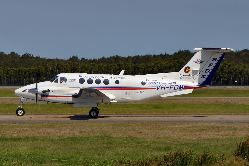 VH-FDM · Beechcraft 200C Super King Air · (BNE / YBBN)