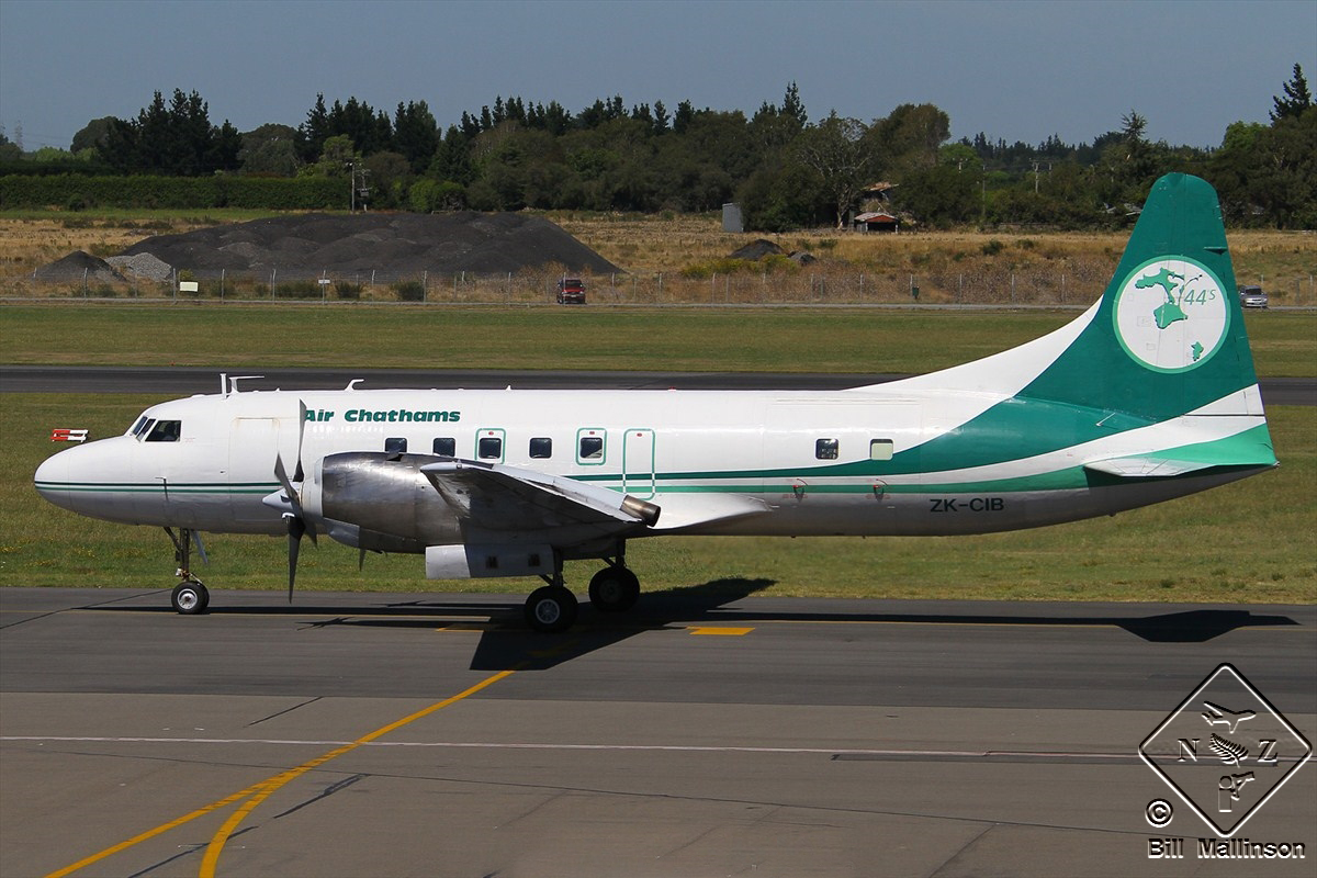 ZK-CIB · Convair 580 · (CHC / NZCH)