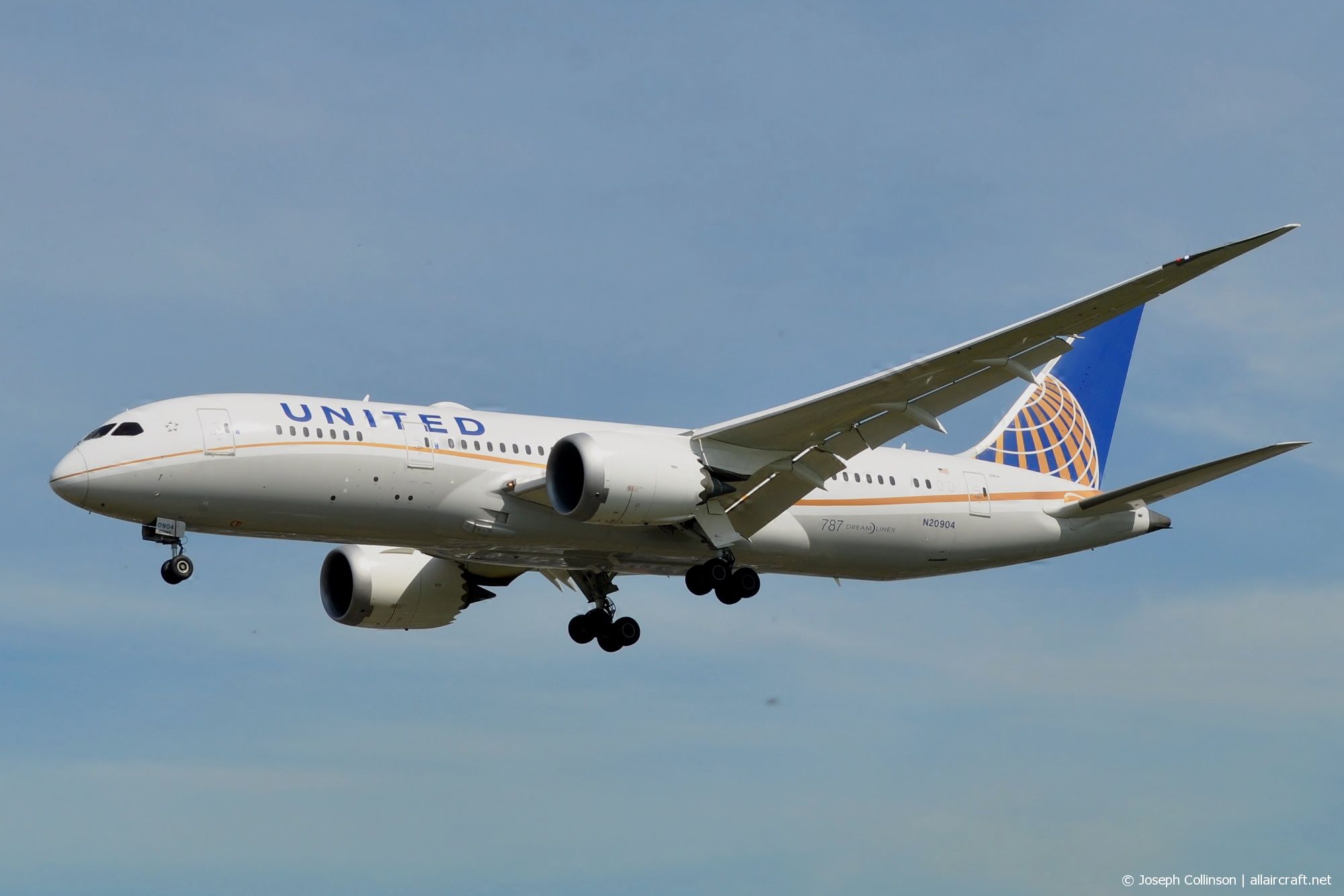 N20904 · Boeing 787-8 Dreamliner · (MAN / EGCC)