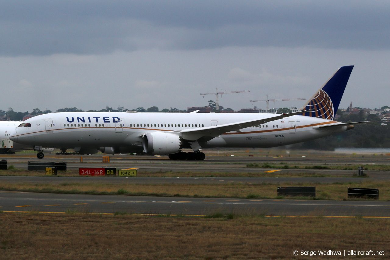 N27964 · Boeing 787-9 Dreamliner · (SYD / YSSY)