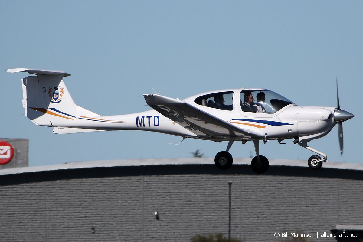 ZK-MTD · Diamond DA-40 Diamond Star XLS · (CHC / NZCH)