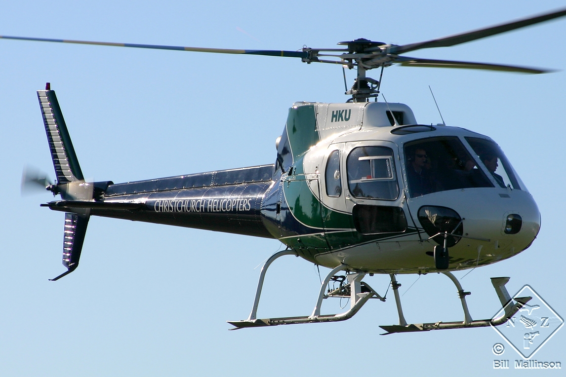ZK-HKU · Aerospatiale AS 350BA · (CHC / NZCH)