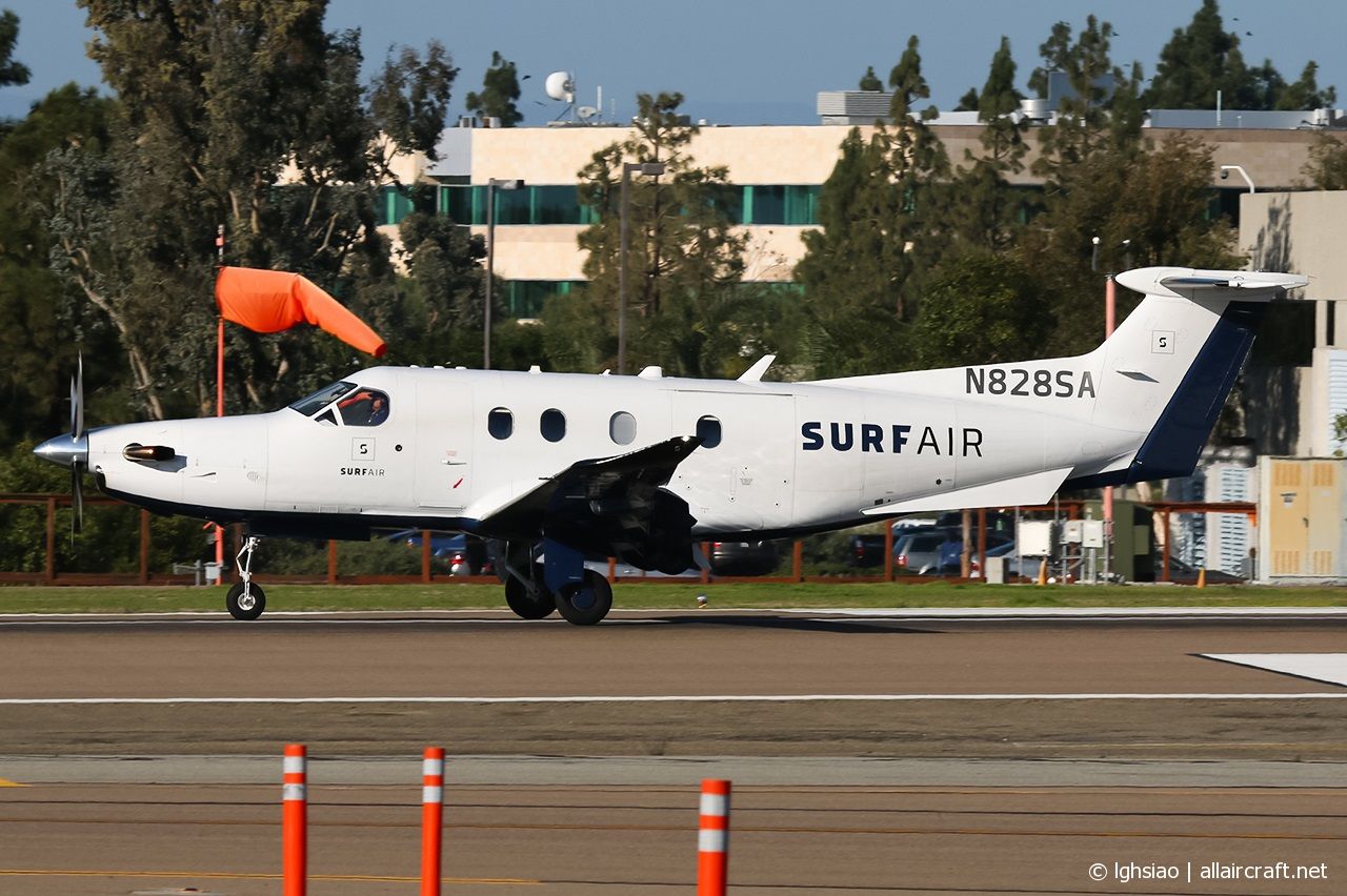 N828SA · Pilatus PC-12/47E · (CLD / CRQ)